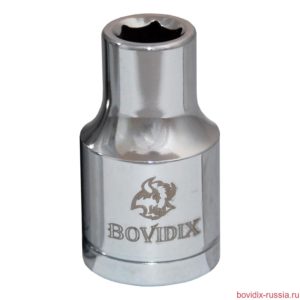 Торцевая головка Bovidix на 1/2", 6 граней, 9 мм