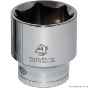 Торцевая головка Bovidix на 1/2", 6 граней, 32 мм, хромированная